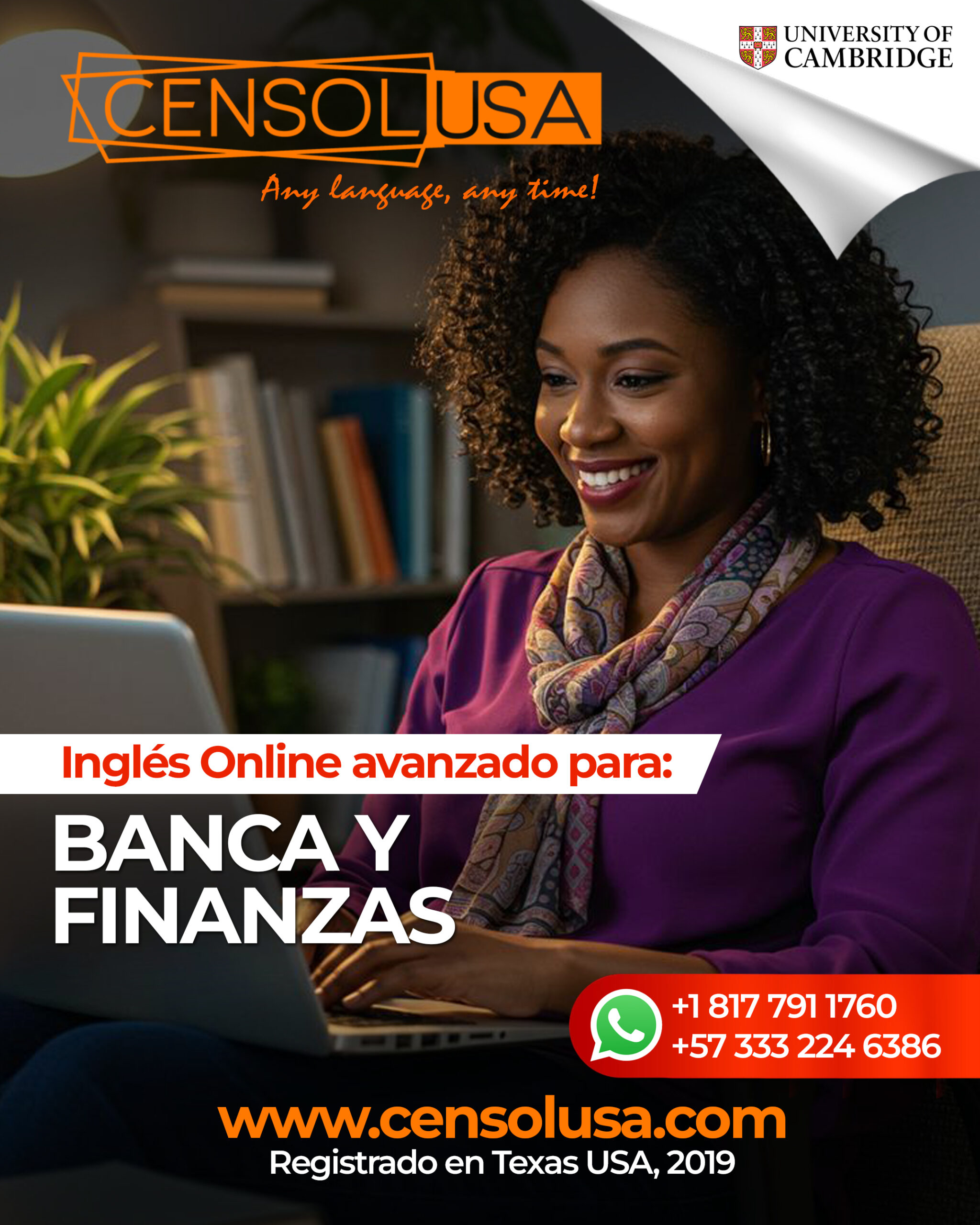 CENSOL USA FLYERS BANCA Y FINANZAS