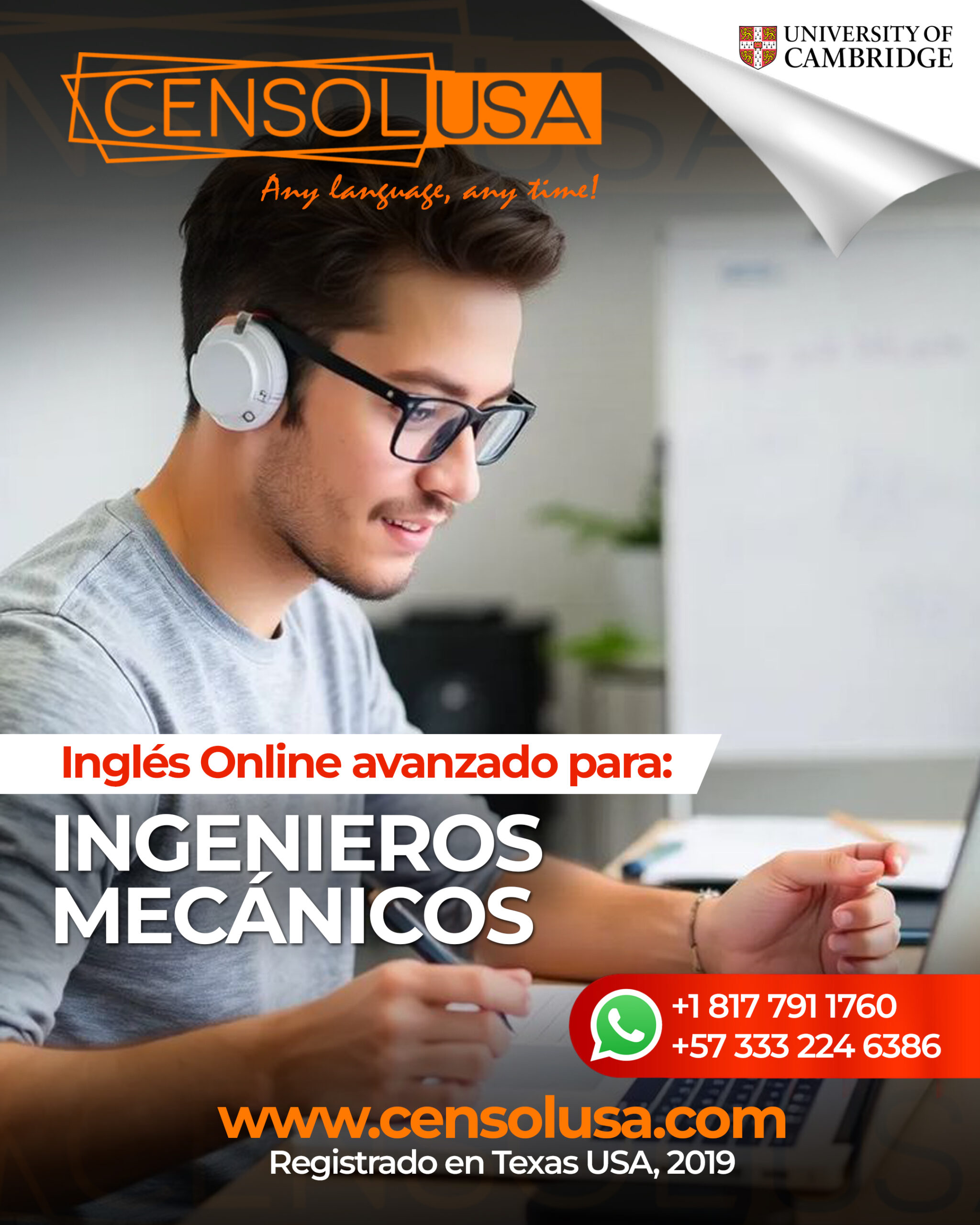 CENSOL USA FLYERS INGENIEROS MECANICOS